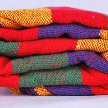 Ocio hamaca con cuerda de ocio al aire libre lienzo sola hamaca al por mayor