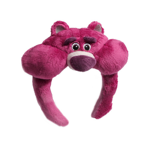 Cute Cartoon Strawberry Bear Hairband Girl Plush Hairpin Ham Pig Face Washing Hair Pressing Headband Funny Selling Cute Headwear