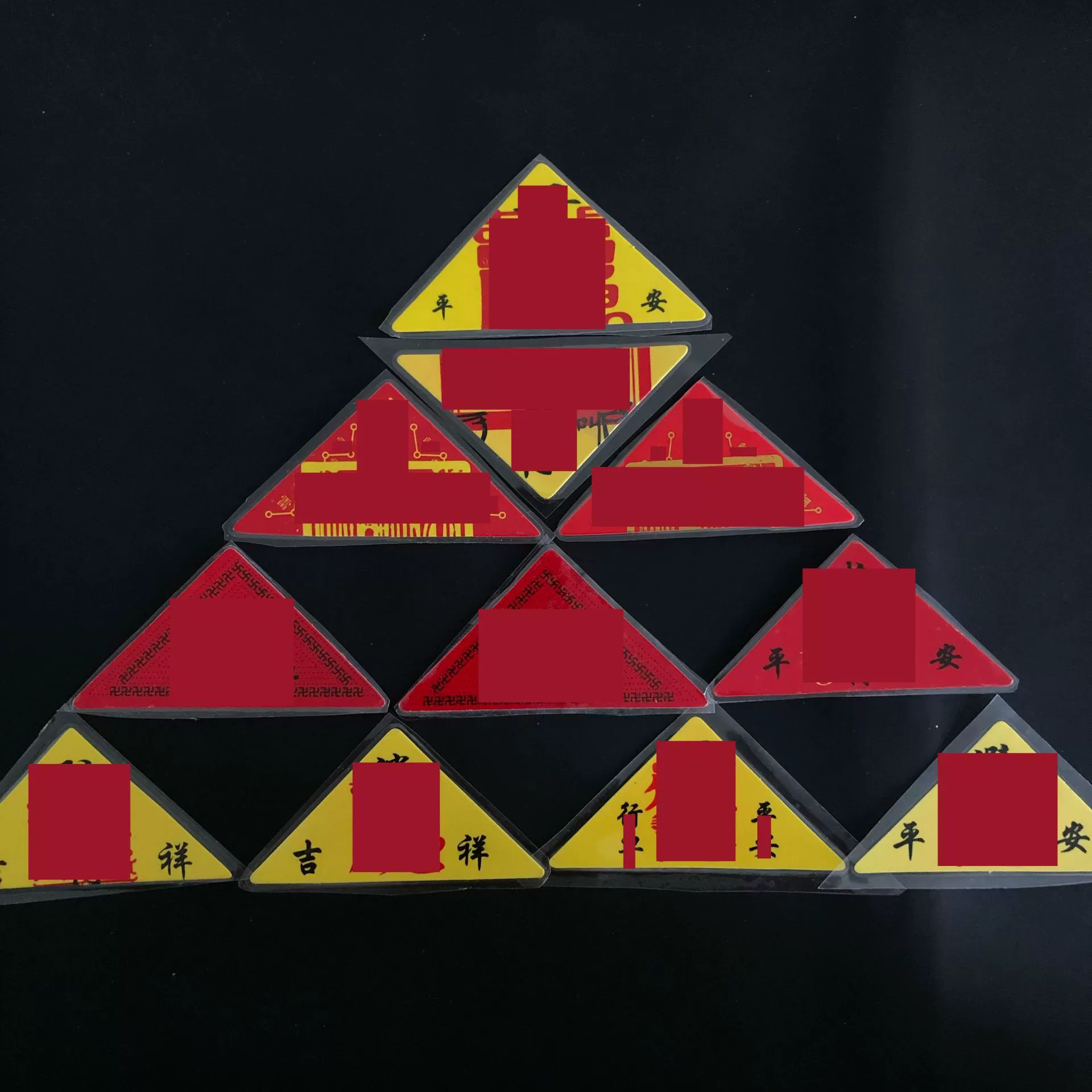 Поставка треугольника бумажная печать пластиковая печать 22 рисунка треугольная закругленные угловые карты