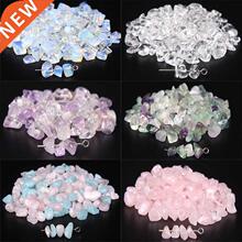 Natural Gem Irregular Rose Quartzs Chip Stone Beads For Jewe