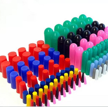 T形硅胶塞 锥形橡胶塞圆形 实心空心电镀烤漆防护塞玻璃瓶封口盖