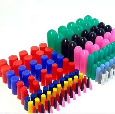 T形硅胶塞 锥形橡胶塞圆形 实心空心电镀烤漆防护塞玻璃瓶封口盖