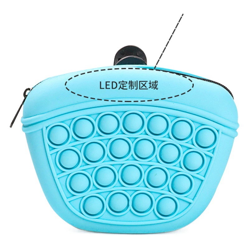 Amazon Explosions Сумка для закусок для домашних животных Силиконовая корм для собак Сумка для кошачьей еды на открытом воздухе Портативная миска для кормления собак Поясная сумка