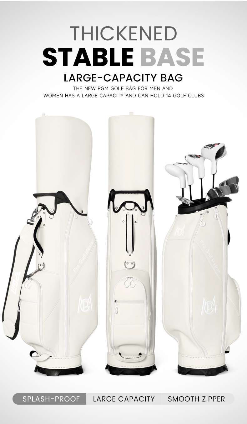 Túi đựng gậy golf PGM da siêu mịn chống bẩn nhẹ, ngăn lớn có lỗ cắm gậy — Xanh nhạt【Da siêu mịn/Chống bẩn dễ lau/Ngăn đựng lớn có lỗ cắm】QB196, Đen【Da siêu mịn/Chống bẩn dễ lau/Ngăn đựng lớn có lỗ cắm】QB196, Trắng【Da siêu mịn/Chống bẩn dễ lau/Ngăn đựng lớn có lỗ cắm】QB196, Hồng nhạt【Da siêu mịn/Chống bẩn dễ lau/Ngăn đựng lớn có lỗ cắm】QB196 chi tiết 18