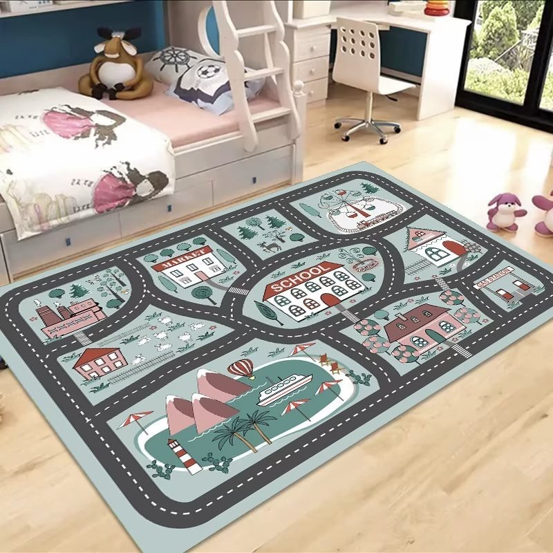 託児所の子供のおもちゃで遊んでいます。|undefined