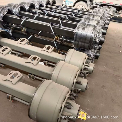 Supply of semi-trailer trailer Rear axle