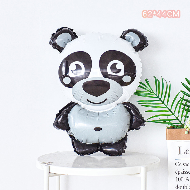 Decoración de cumpleaños para bebés con temática de regreso a clases, globos de animales de dibujos animados, diseño de fiesta infantil, sesión de fotos, jirafa, elefante