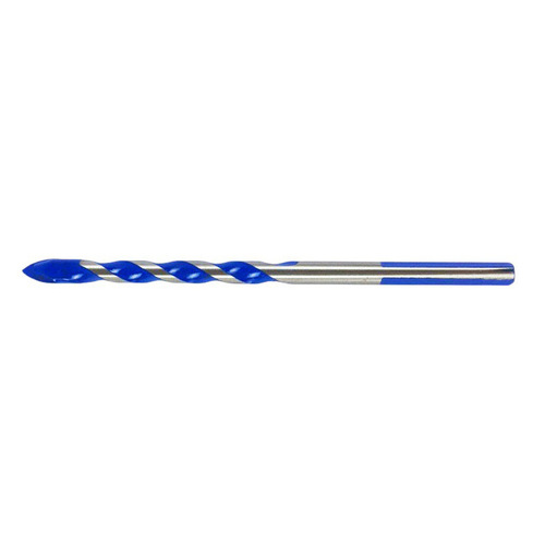Multifunctional blue extended twist triangle drill wholesale electric drill hardware accessories threaded alloy twist drill bit