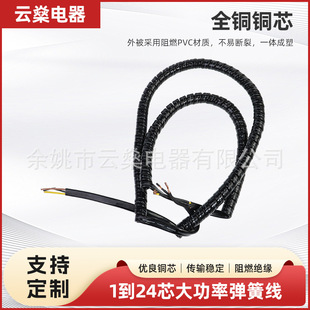 Discount Supply of 1 to 24 Core High Power Spring Wire 1.5 Square 2.5 Square 4 Square 6 Square Pu Spiral Wire