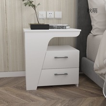 i！实木床头柜现代简约储物柜轻奢新款卧室简易小型床边收纳置物