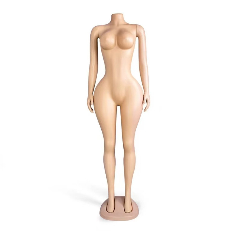 Modelo femenino de gran tamaño comercio exterior transfronterizo color de piel modelo de ropa femenina muestra de ventana maniquí modelo de cuerpo completo