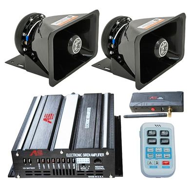 high-frequency siren, and amplifier – Car horn/tweeter