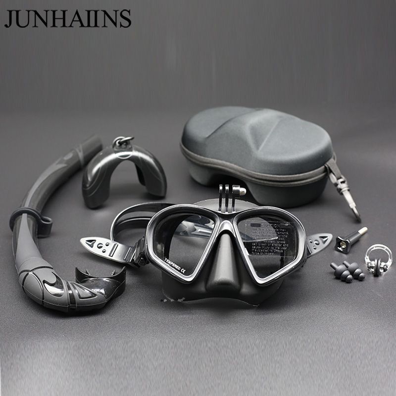 Professional Snorkeling Sambo Adult Mask Set Anti-Fog Myopia Diving Goggles Full Wet Snorkel Deep Diving Equipment