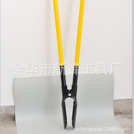 厂家供应钢柄移苗器 碳钢材质 全长140cm可定牌