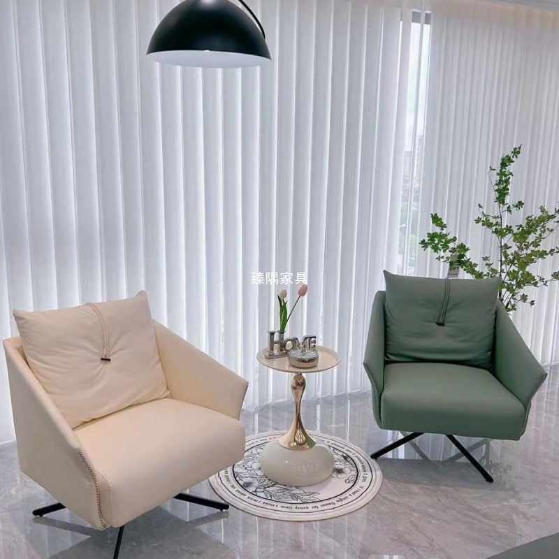 Sofá de lujo ligero sala de estar pequeña mesa de té mesa lateral esquina retro hierro forjado cabecera mesa redonda balcón