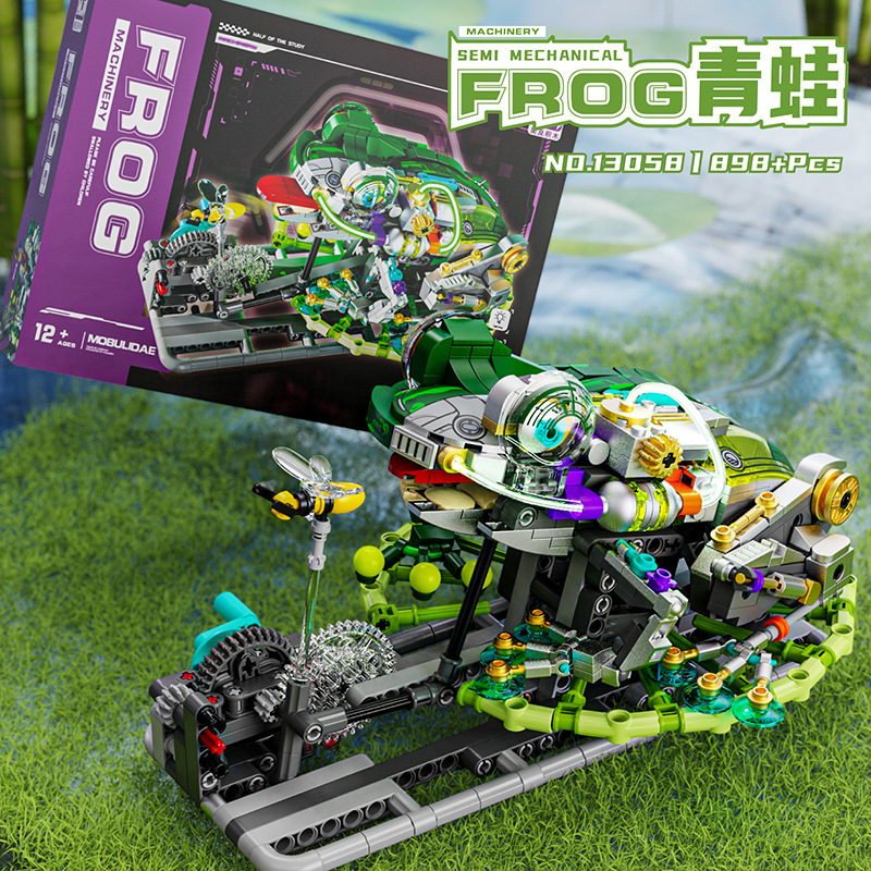 13058: half-cut frog 898pcs