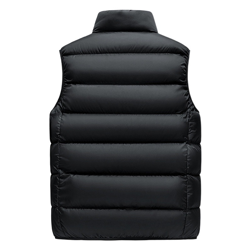 2023 abajo Chaleco de algodón de los hombres de otoño e invierno Nuevo chaleco ligero de algodón cálido ligero chaleco sin mangas al por mayor