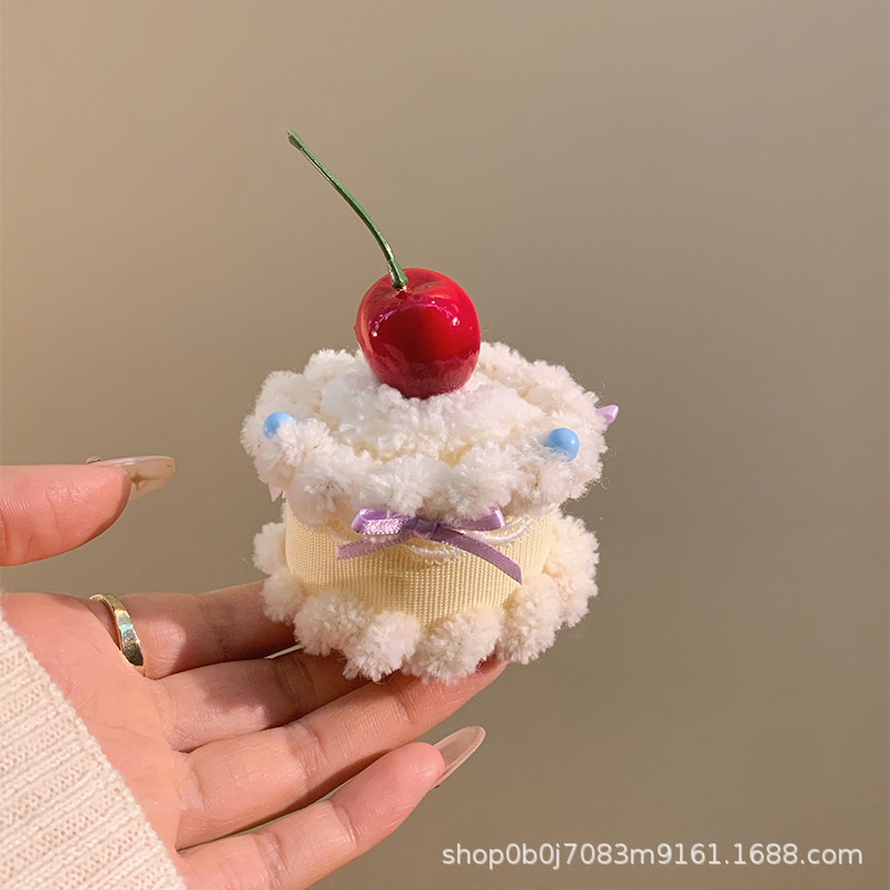 インスタイル韓国クリエイティブマカロンカラー誕生日ケーキヘアピン子供の赤ちゃんの写真の小道具パーティーの装飾|undefined