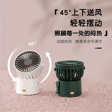 懒人挂脖小风扇超静音迷你随身小型手持挂腰usb充电电风扇大风力