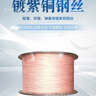Xiangsheng 0.96mm Tempered Tire Steel Wire Plated with Copper and Wear-Resistant in Stock