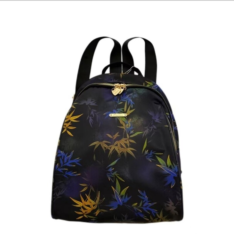 National Style New Arrival Bamboo Leaf Light Luxury Ethnic Style New Arrival Fashion Women's Backpack All-match Travel Schoolbag