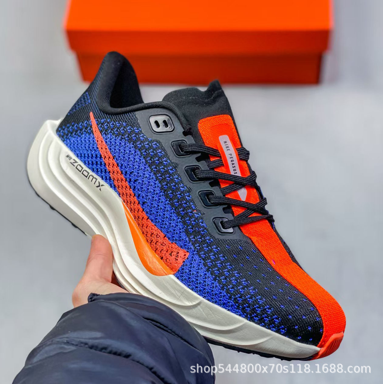 Pegasus Plus Marathon de doble capa, todo fósforo, antideslizante, resistente al desgaste, zapatos para correr casuales de corte bajo, malla para hombres y mujeres