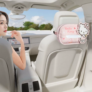 Car Tissue Box Cute Cartoon Paper Box Car Tissue Bag Creative Hanging Household Tissue Storage Box