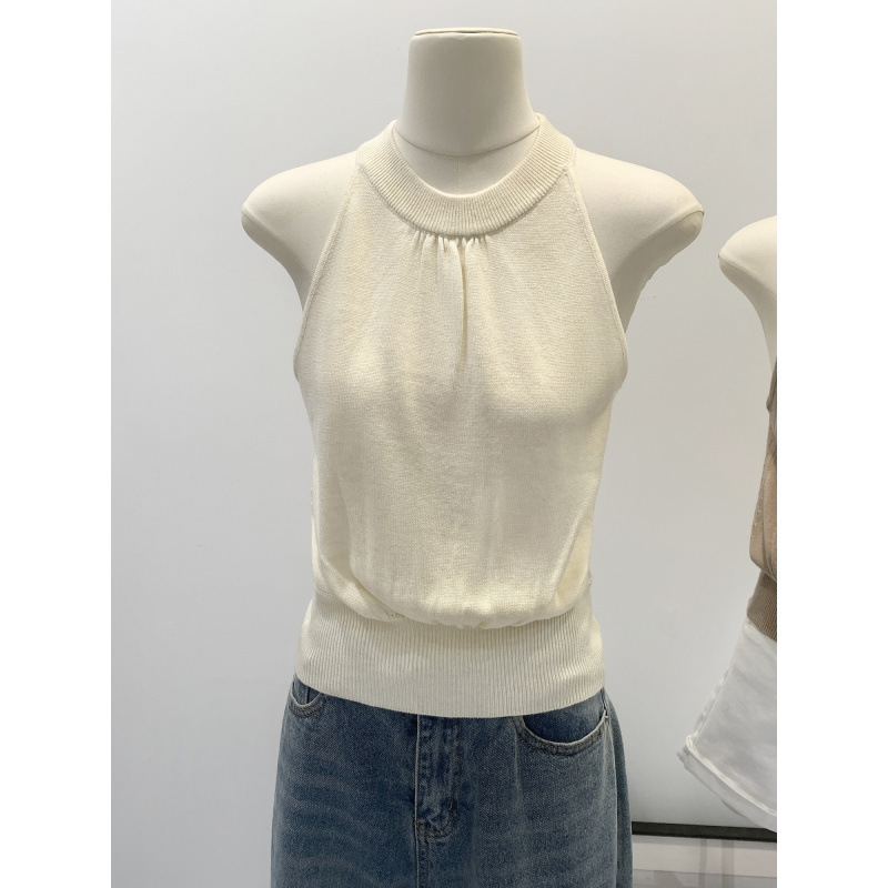 Real Shot of Thailand's Beautiful and Unique Sleeveless Wool Vest for Women, Summer 2026 New Style, Suitable for Outerwear or Layering
