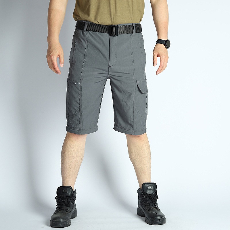 Tactical Work Pants For Men Breathable Detachable Hiking Trousers_voghion.com