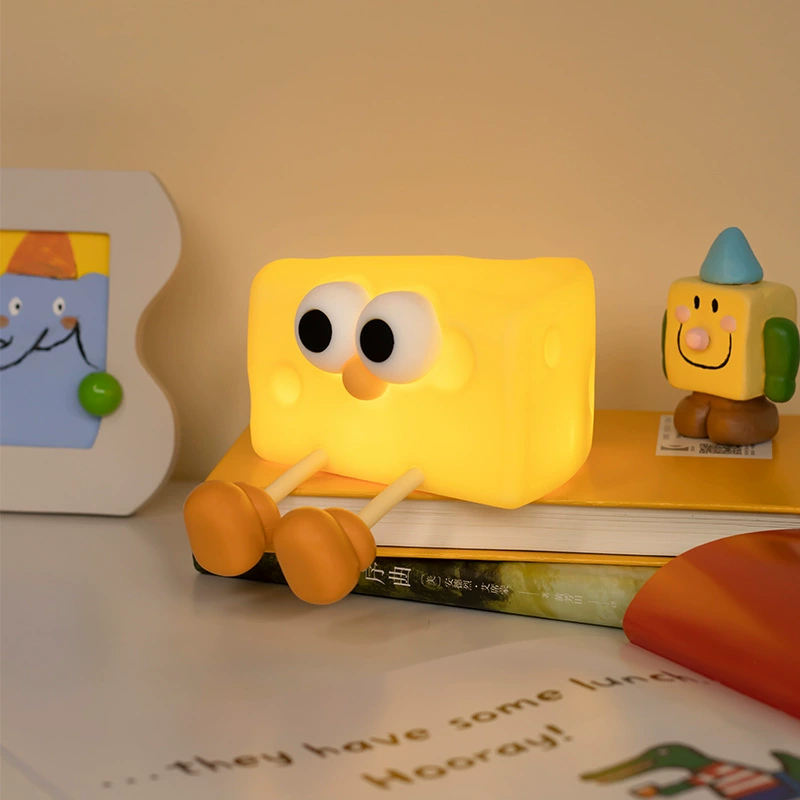 Creative night light for bedroom, cute small decorations, eyes protection