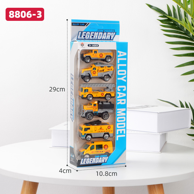 子供のおもちゃの車の卸売りの合金の滑走のレースの小さい車のシミュレーションの車の模型の工事の車のパトカーの消防のスーツ|undefined