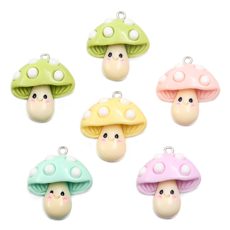 Cute pendant, bag, purse, mobile phone, accessory, 25×29mm, 5 colors