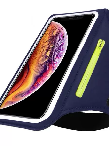 Outdoor sports phone arm pouch
