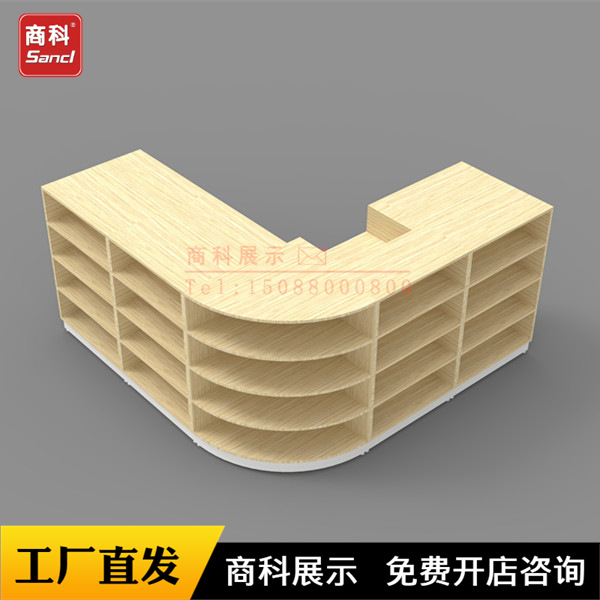 美宜佳母婴店药店百货烟酒柜组合大理石收款台吧台前台接待柜台