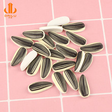 仿真瓜子葵花籽 新款diy奶油胶创意手机壳冰箱贴头饰发夹树脂配件