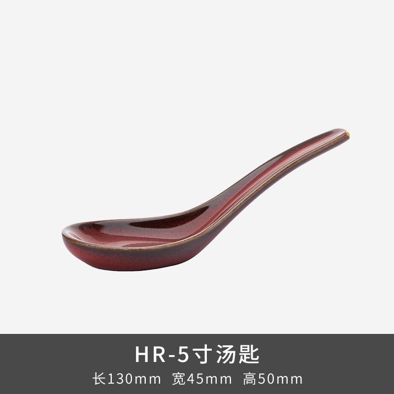 LZ Luxang cerámica horno de platos rojos coloridos horno de cubiertos de lujo ligero ensalada de frutas americana platos de platos para el hogar