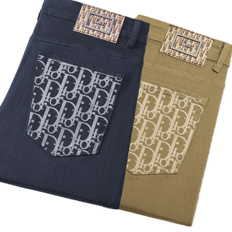 Kişi cins şalvarı slim fit uzunsov elastik koreya üslubu