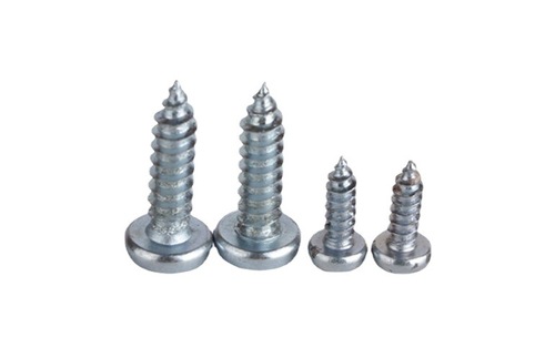 Round head self-tapping screw ST2.2-6.3 DIN7981, galvanized cross-recessed self-tapping screw GB845-85