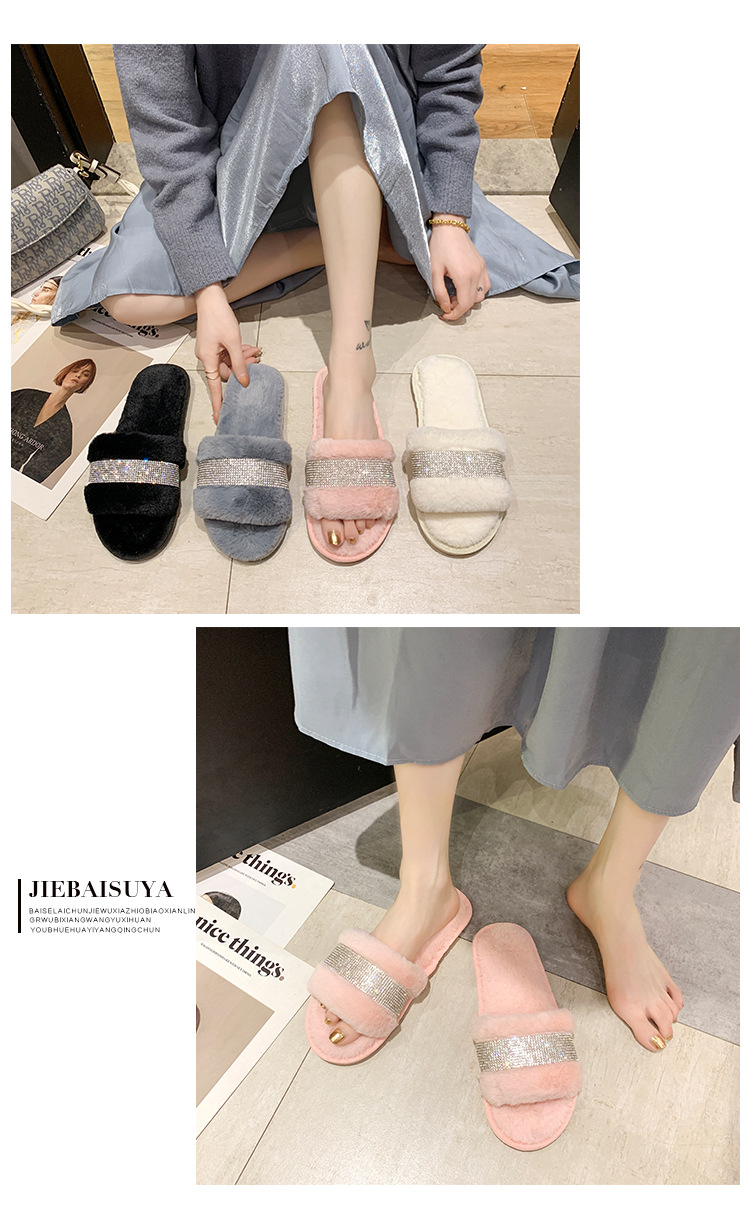 Scarpe da casa da donna, comode, antiscivolo, lavabili in lavatrice, estive, aperte in velluto, a punta aperta, per interni ed esterni_voghion.com