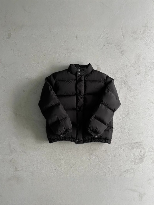 Corteizvibeアメリカ式ヒップホップ立襟厚手綿服男性2025年新作ファッションブランド冬綿服コート|undefined