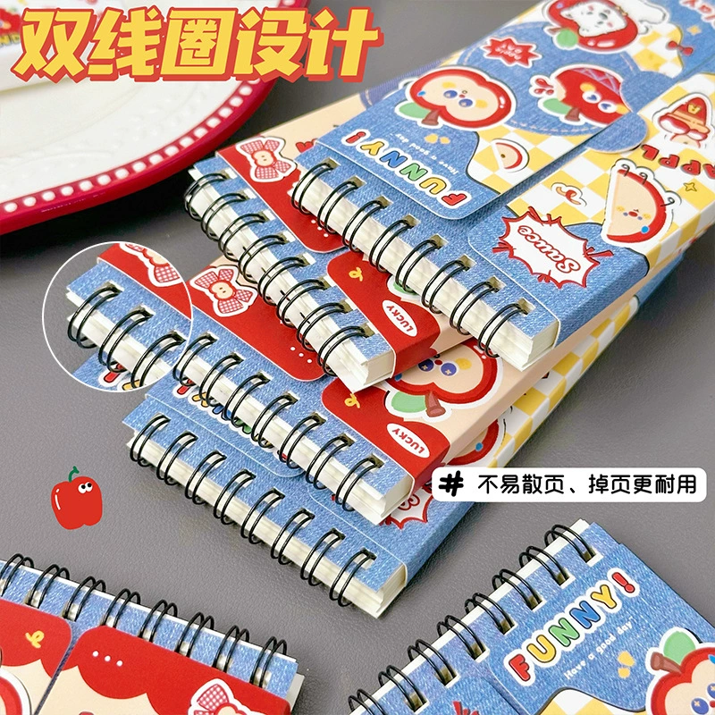 Книга-словарь Apple Duoduo Word Book Красное яблоко Ученики начальных и средних школ запоминают словарный запас Обложка для запоминания Карманная записная книжка