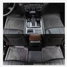 汽车透明脚垫防滑防水全天候四季通用加厚塑料pvc软胶乳胶地垫