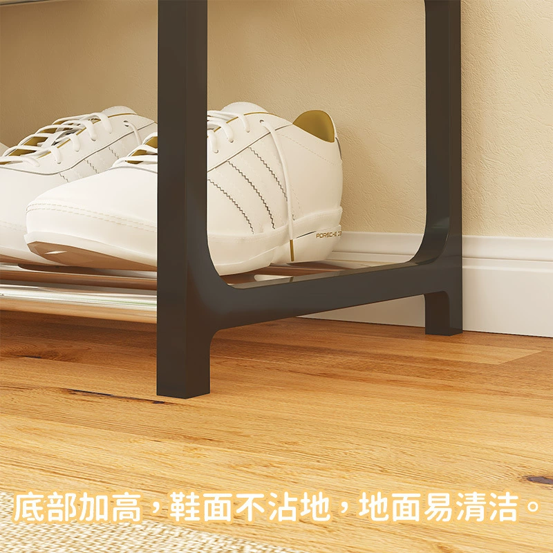 Shoe Rack 4-layer (4-Tier) Simple Assembly, Dust-proof Dormitory Storage, 52×18.5×28 cm
