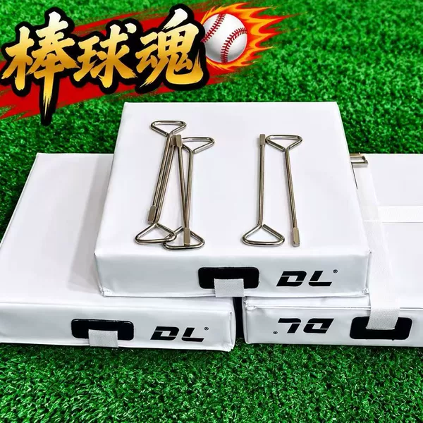 DL monochrome softball bag professional baseball softball waterproof softball bag set Mobile fixed dual-purpose attached with ground nails