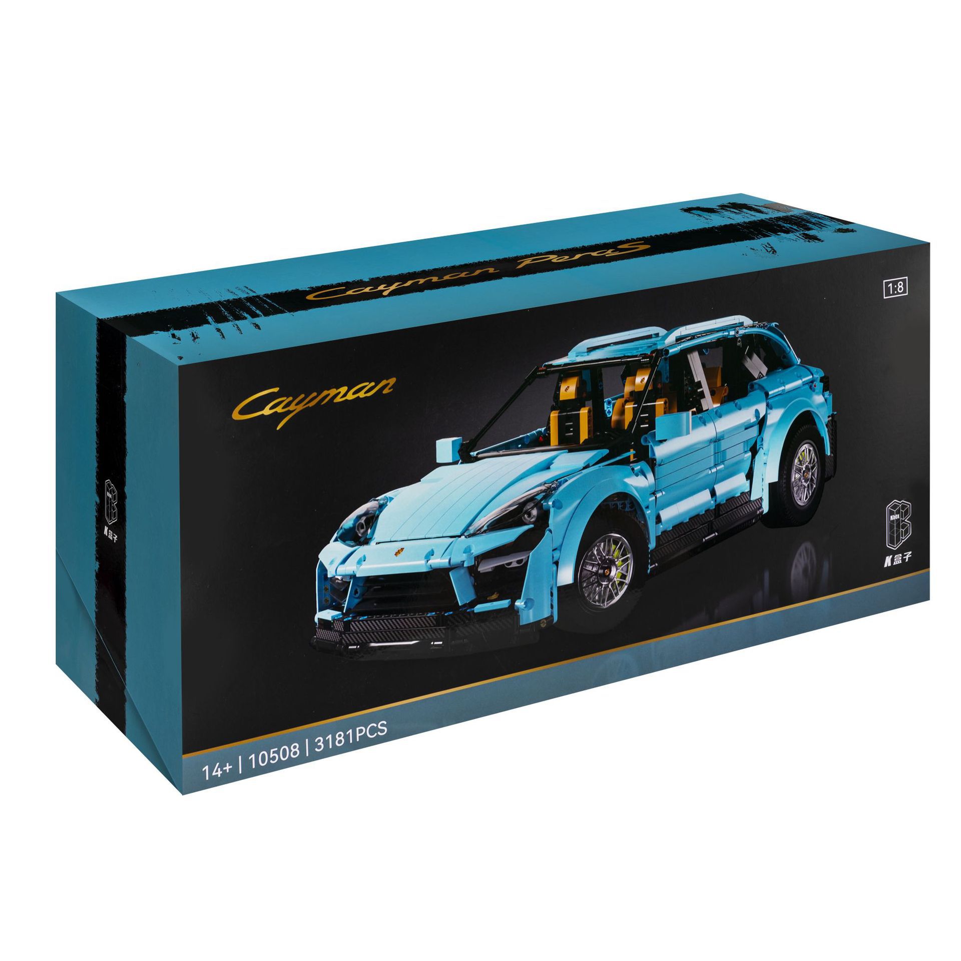 K Box 10508 Gema Jie Ka Banquet 1:8 Modelo de bloques de construcción de alta dificultad Juguetes de regalo para niños