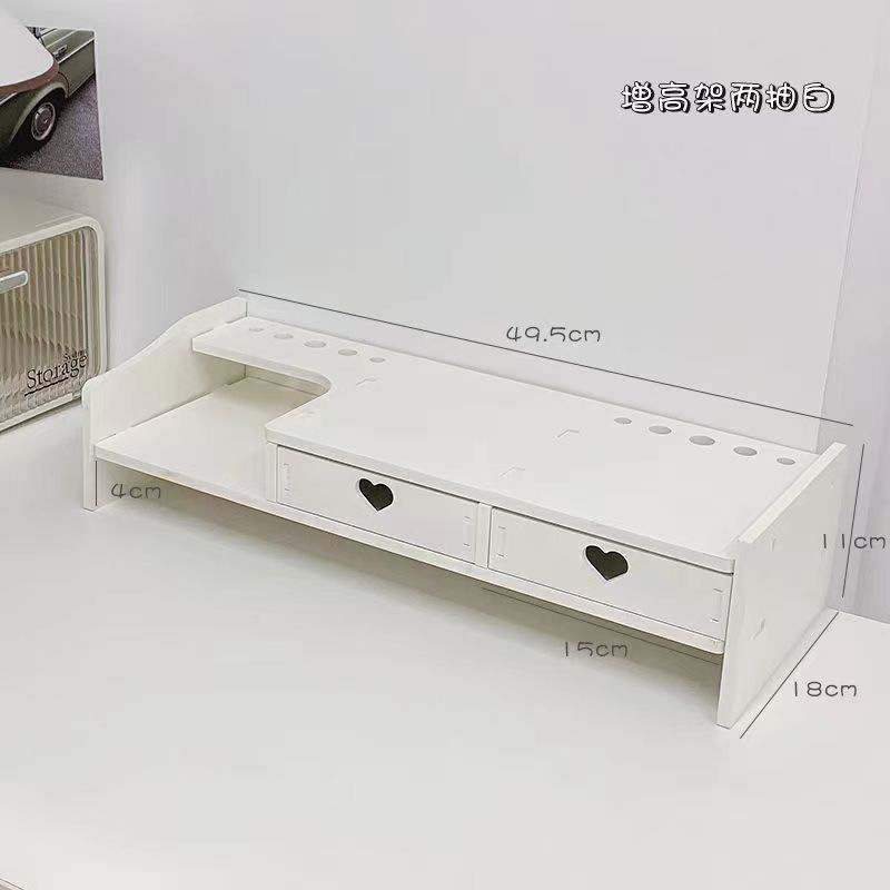 本棚デスクトップ収納ラック多層オフィスファイル収納ボックスブックスタンド学生寮テーブル層状収納ラック|undefined