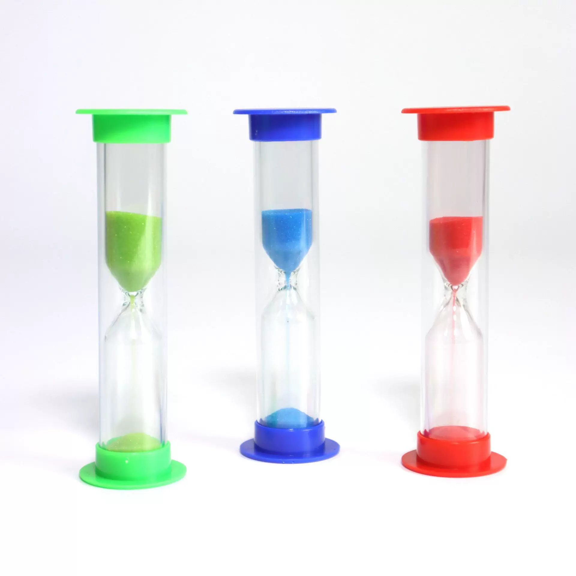 沙漏计时器儿童防摔流沙摆件定制logo30秒/1分钟时间玻璃创意沙漏