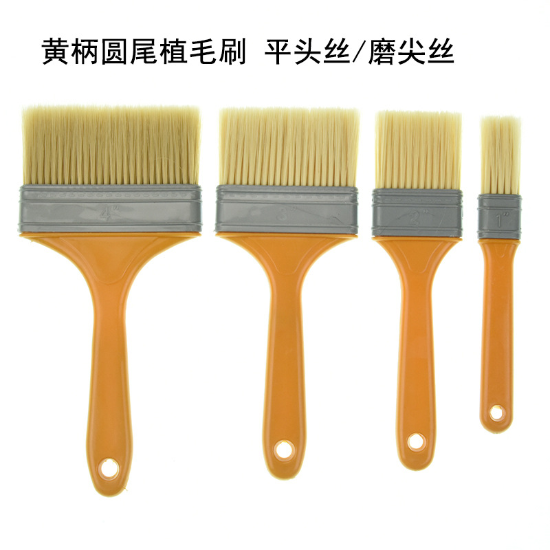 Fabricantes al por mayor cepillo de pintura cepillo de plástico mango de injerto de cabello limpio industrial doméstico herramientas de hardware barbacoa eliminación de polvo