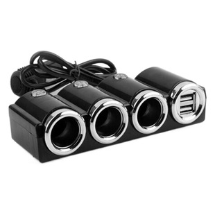 Car one-to-three Charger car cigarette lighter truck plug socket high-power one-to-three independent switch
