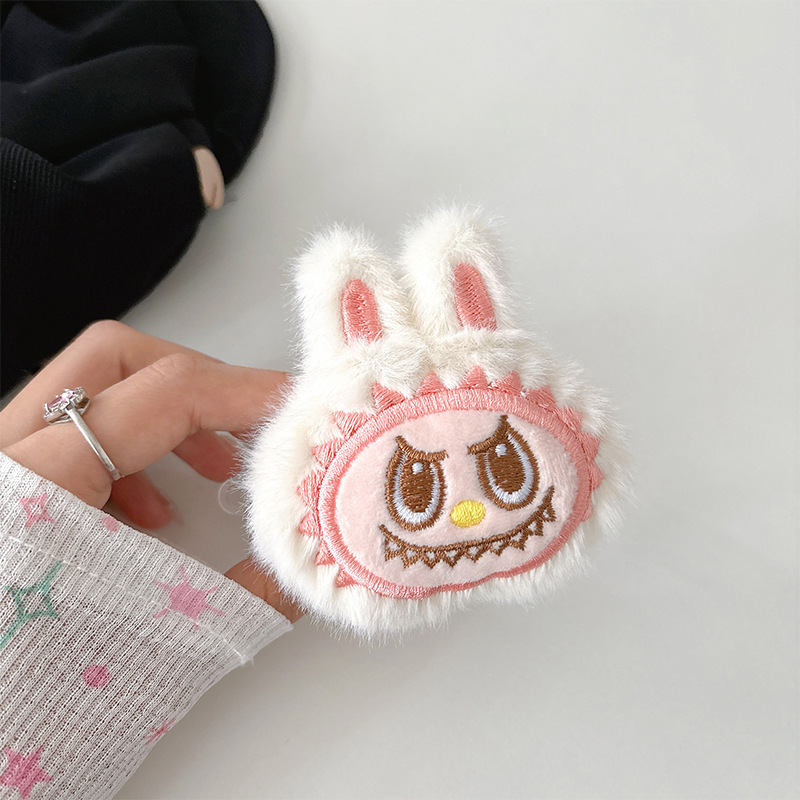 _0012_(背夹)毛绒拉布布-白色